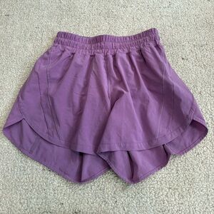 Purple Lululemon Shorts